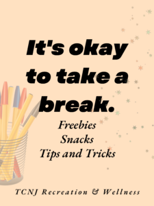 Its okay to take a break.
