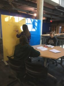 student work space