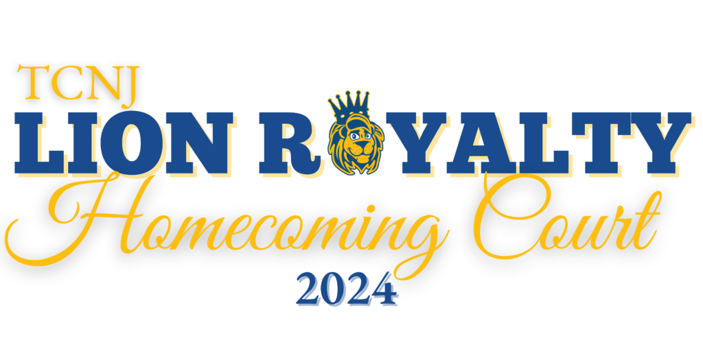 TCNJ Lions royalty homecoming court 2024.